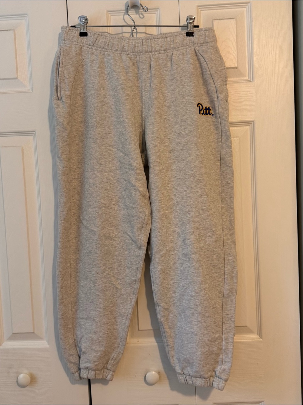 lululemon athletica University of Pittsburgh gray Track Joggers
